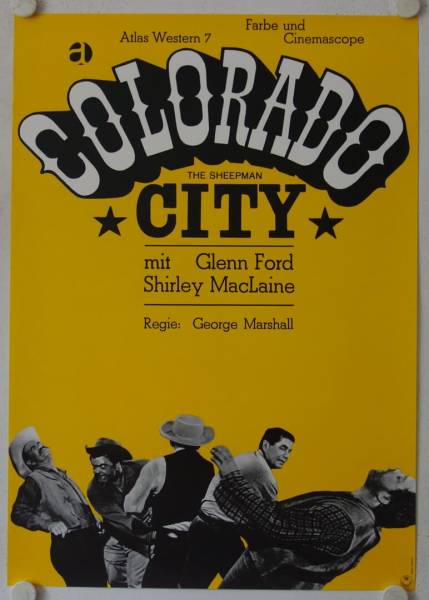 Colorado City originales deutsches Filmplakat (R60s)